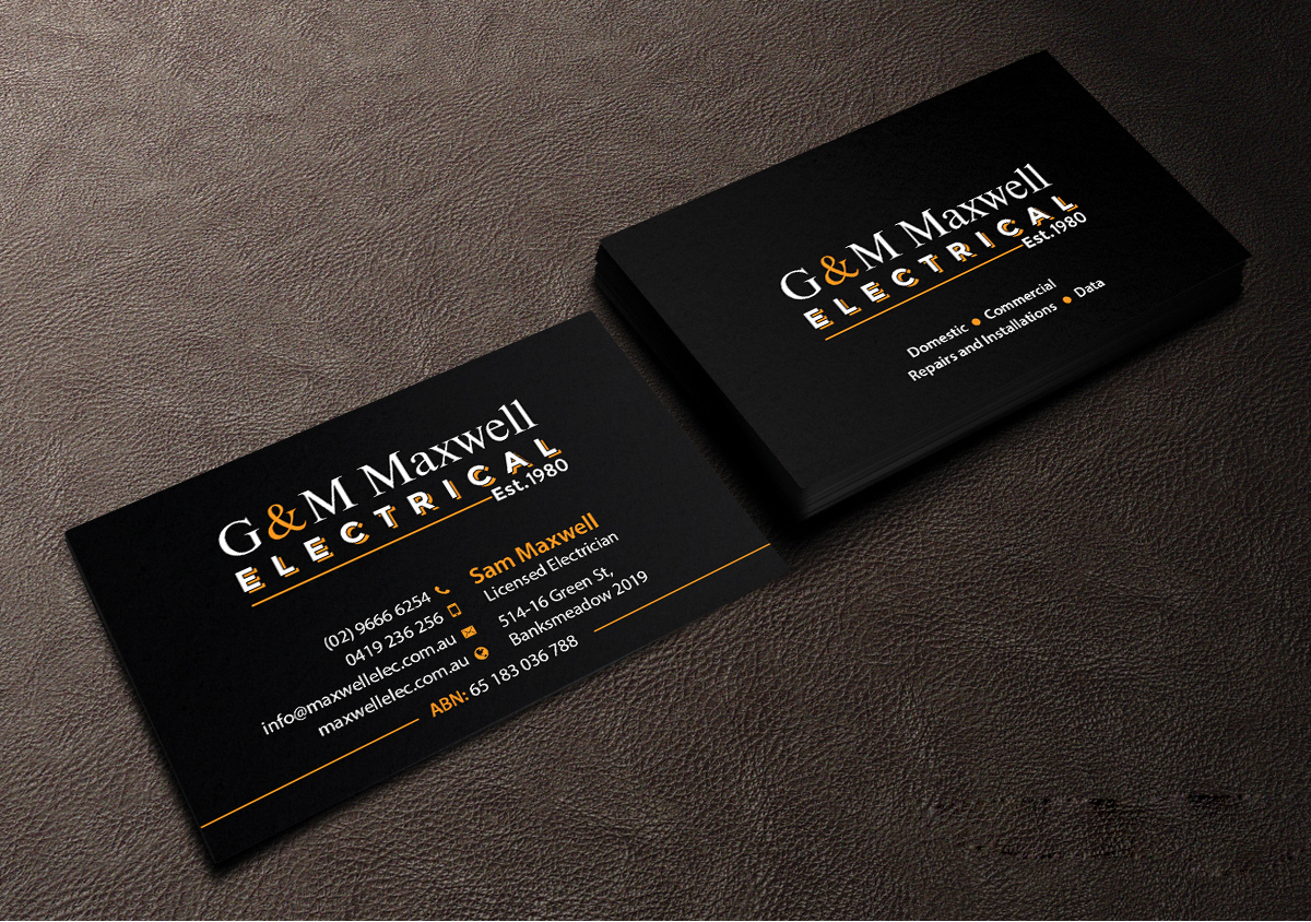 Business Card Design by Creations Box 2015 for this project | Design #11921763
