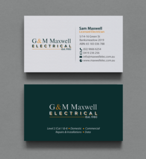 Business Card Design by chandrayaan.creative for this project | Design: #11914253
