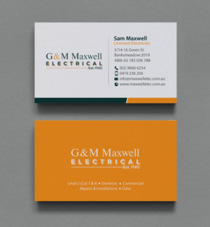 Business Card Design by chandrayaan.creative for this project | Design: #11914257
