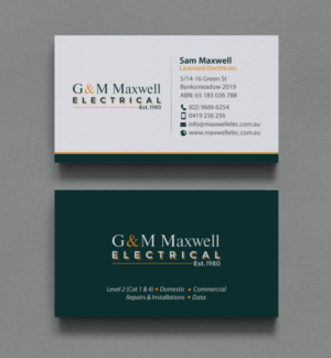 Business Card Design by chandrayaan.creative for this project | Design: #11914258