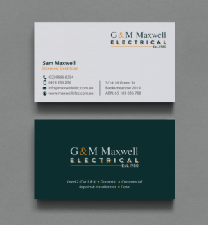 Business Card Design by chandrayaan.creative for this project | Design: #11914275