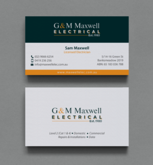 Business Card Design by chandrayaan.creative for this project | Design: #11914278