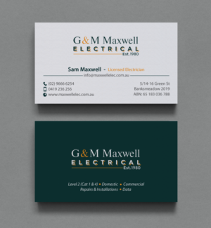 Business Card Design by chandrayaan.creative for this project | Design: #11914280