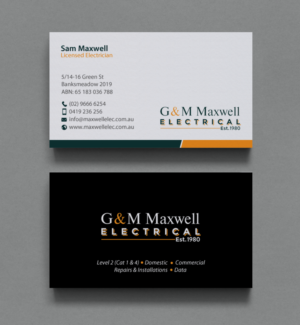 Business Card Design by chandrayaan.creative for this project | Design: #11914282