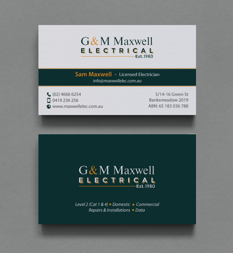 Business Card Design by chandrayaan.creative for this project | Design #11914283