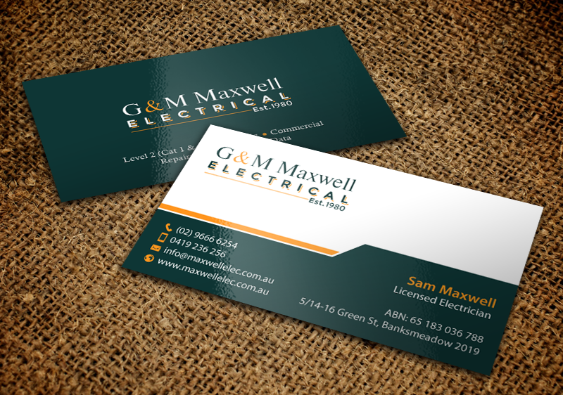 Business Card Design by chandrayaan.creative for this project | Design #11914289