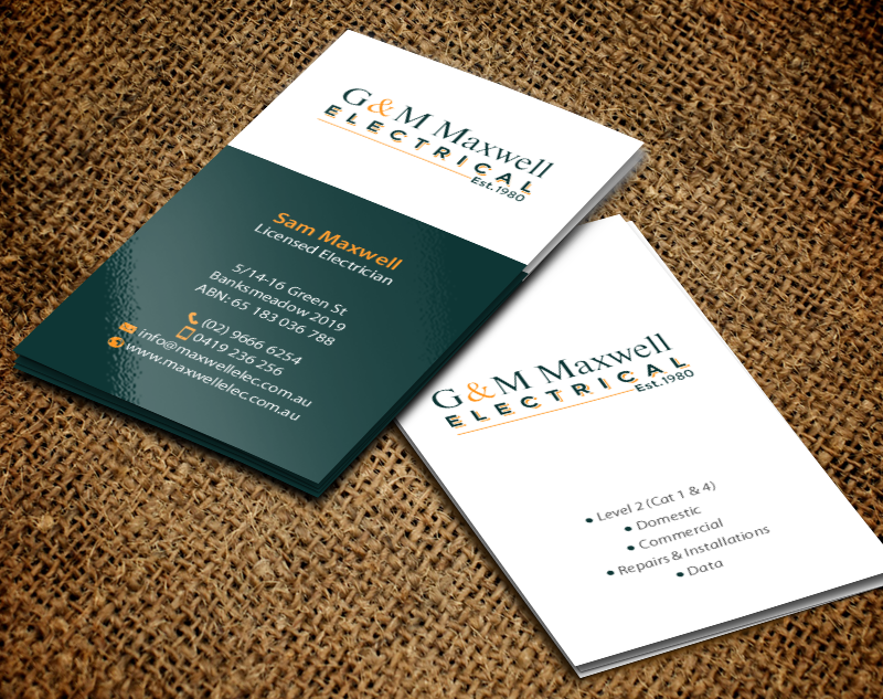 Business Card Design by chandrayaan.creative for this project | Design #11914290