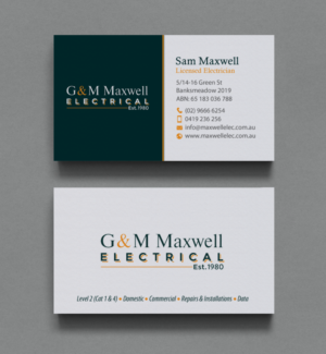 Business Card Design by chandrayaan.creative for this project | Design: #11953941