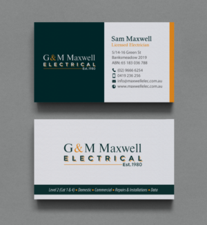 Business Card Design by chandrayaan.creative for this project | Design: #11953949