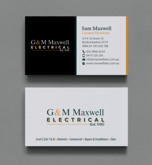 Business Card Design by chandrayaan.creative for this project | Design: #11953951
