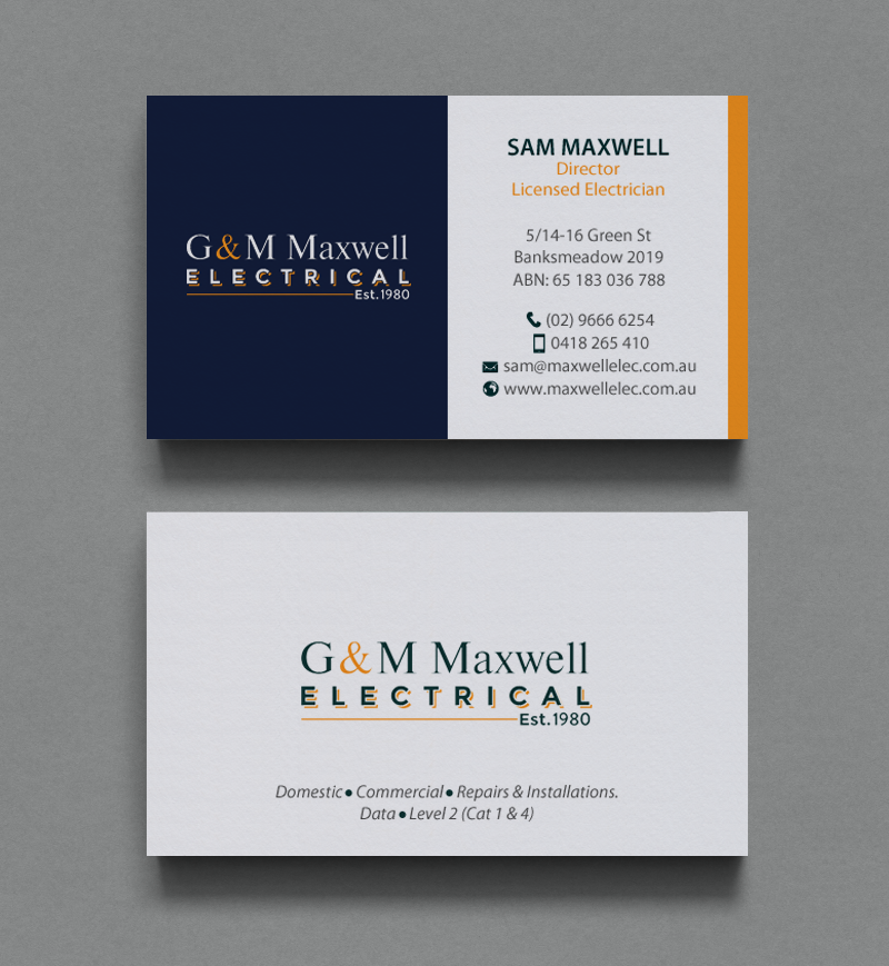 Business Card Design by chandrayaan.creative for this project | Design #12111193