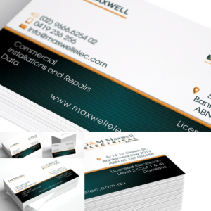 Business Card Design by maxuma