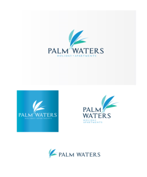 Palm Waters | Logo-Design von CanDoDesign