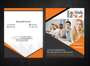 Broschüren-Design von creative.bugs für Liqvid English Edge Pvt. Ltd   | Design: #11908501