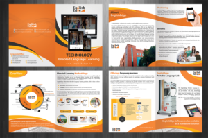 Broschüren-Design von aspiremedia für Liqvid English Edge Pvt. Ltd   | Design: #11919818