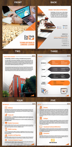Corporate Brochure for English Edge | Design de Brochure par SAI DESIGNS