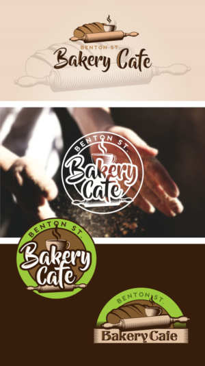 Logo Design by Veronica Dan for Benton St Bakery Cafe | Design #11915840