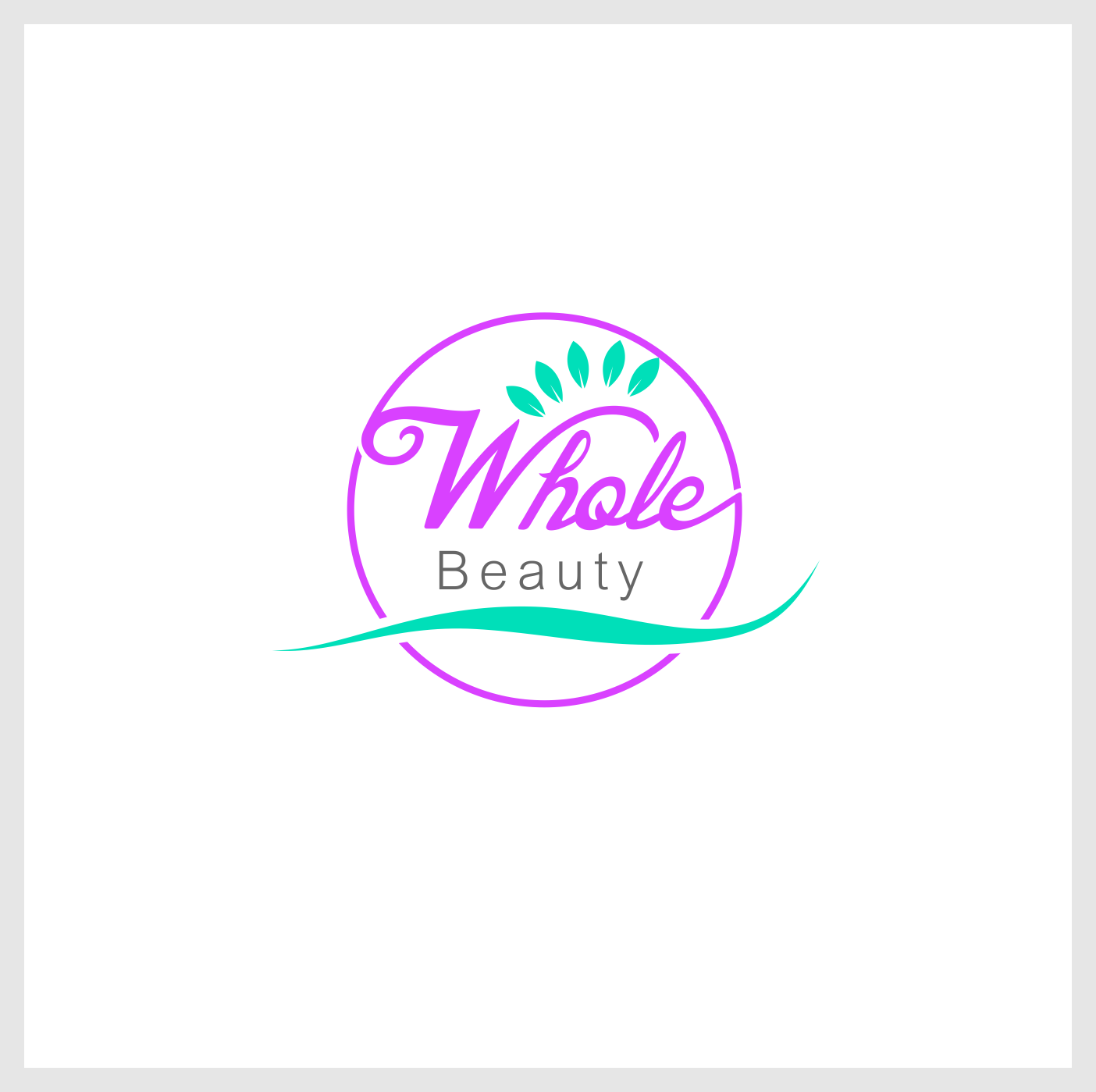 Logo Design by sanalkumar for whole beauty | Design #11929135