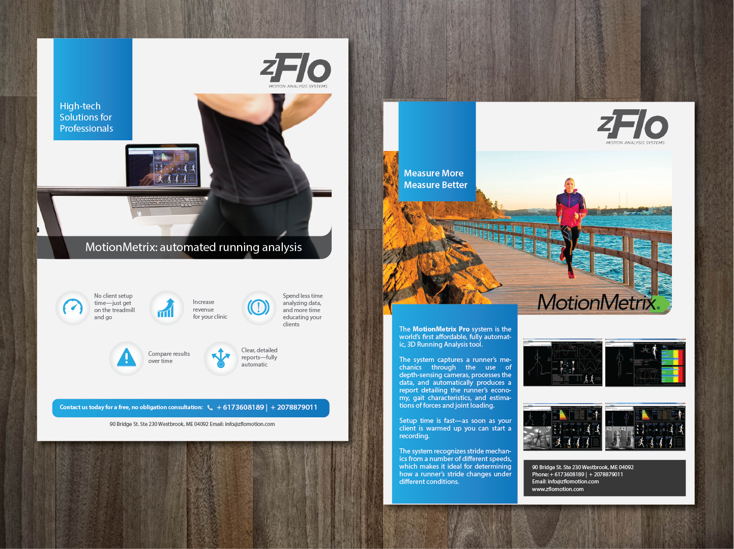 Flyer Design by alex989 for zFlo Motion | Design #12051388