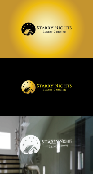 STARRY NIGHTS luxury camping | Logo Design by eko07