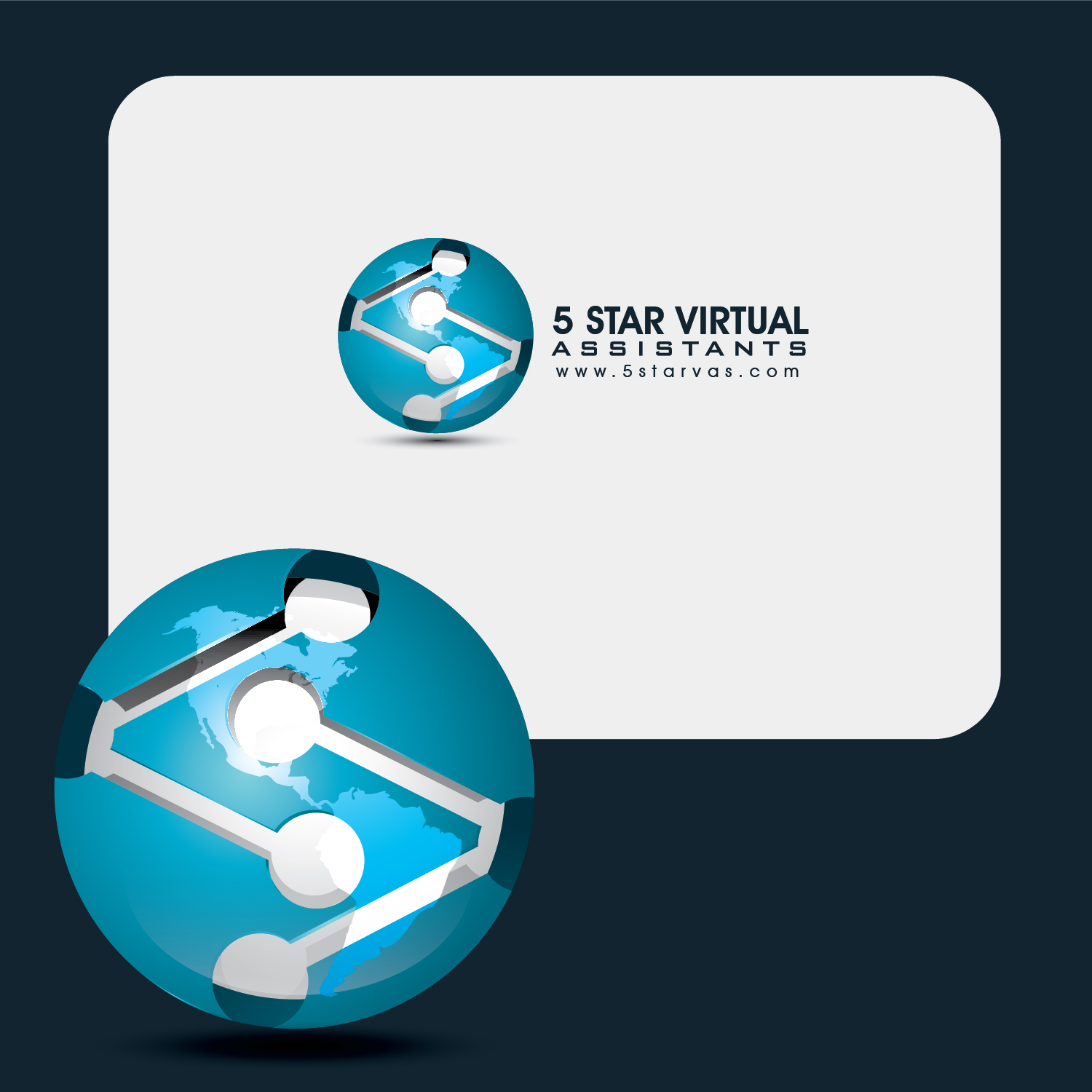 Logo Design by ErrAr for 5 Star Virtual Assistants | Design #11922263