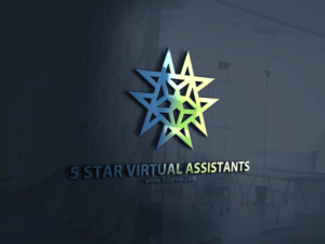 Logo Design by R.Bello for 5 Star Virtual Assistants | Design: #11985927