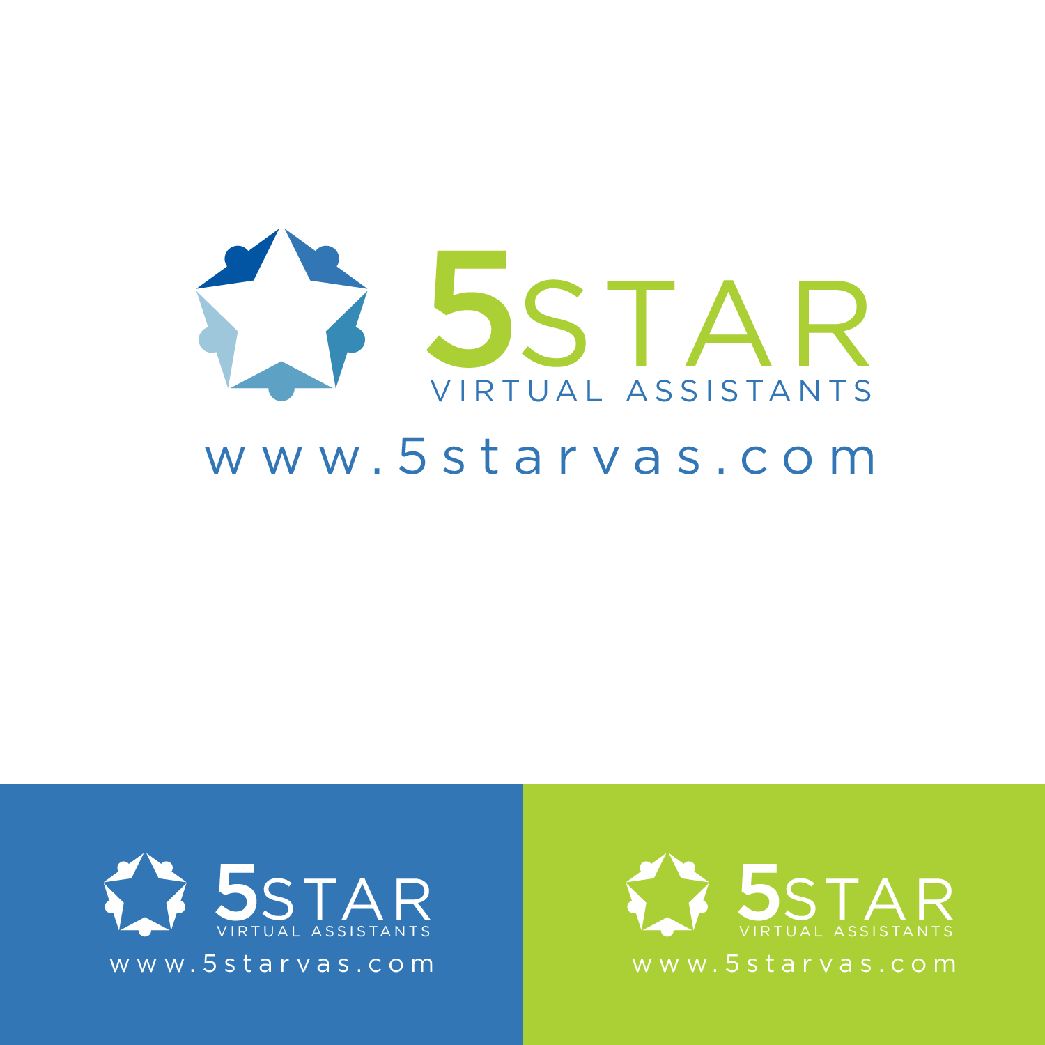 Logo Design by Mysterious Design X for 5 Star Virtual Assistants | Design #11992585