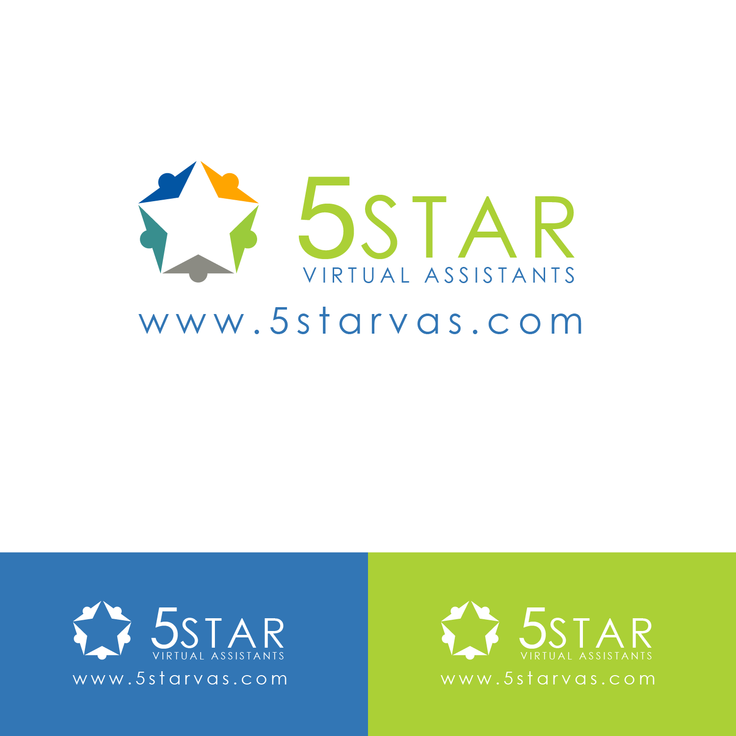 Logo Design by Mysterious Design X for 5 Star Virtual Assistants | Design #12011343