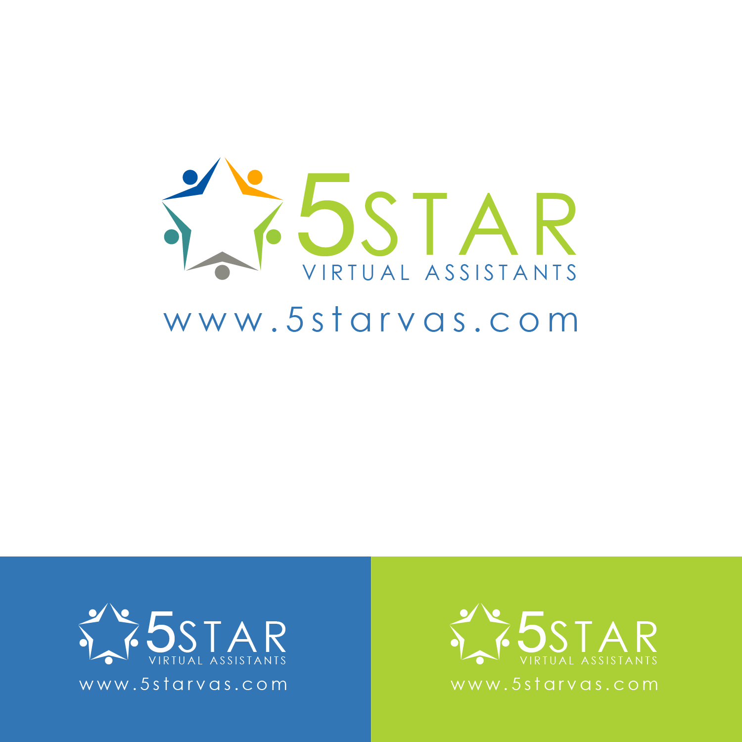 Logo Design by Mysterious Design X for 5 Star Virtual Assistants | Design #12011344