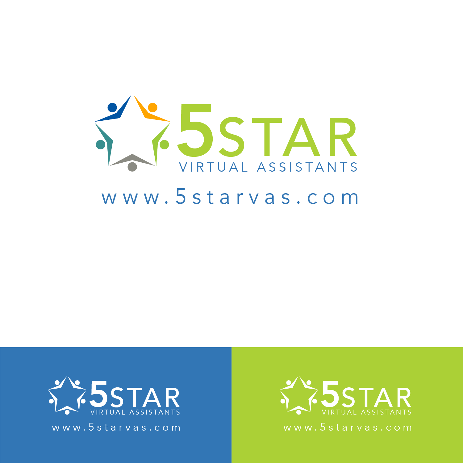 Logo Design by Mysterious Design X for 5 Star Virtual Assistants | Design #12060122