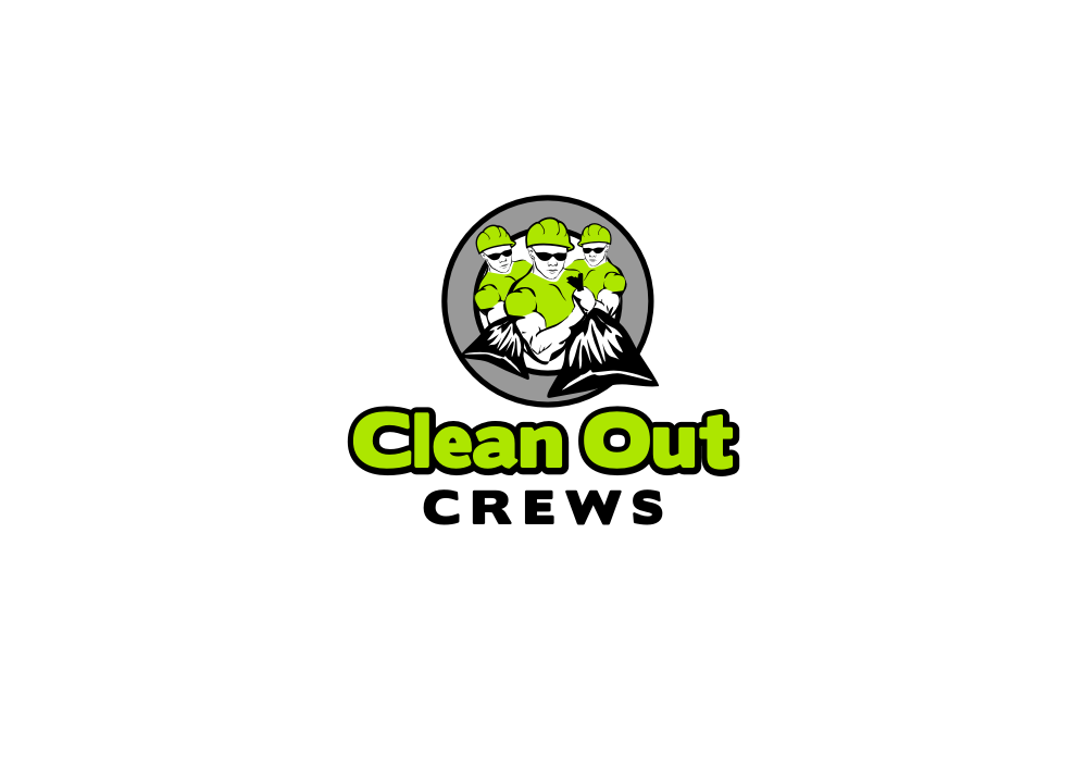 Logo Design by Amduat Design for Clean Out Crews | Design #12441186