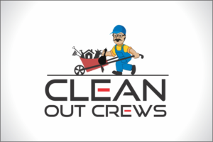 Logo Design by Robert Macwan for Clean Out Crews | Design #12447693