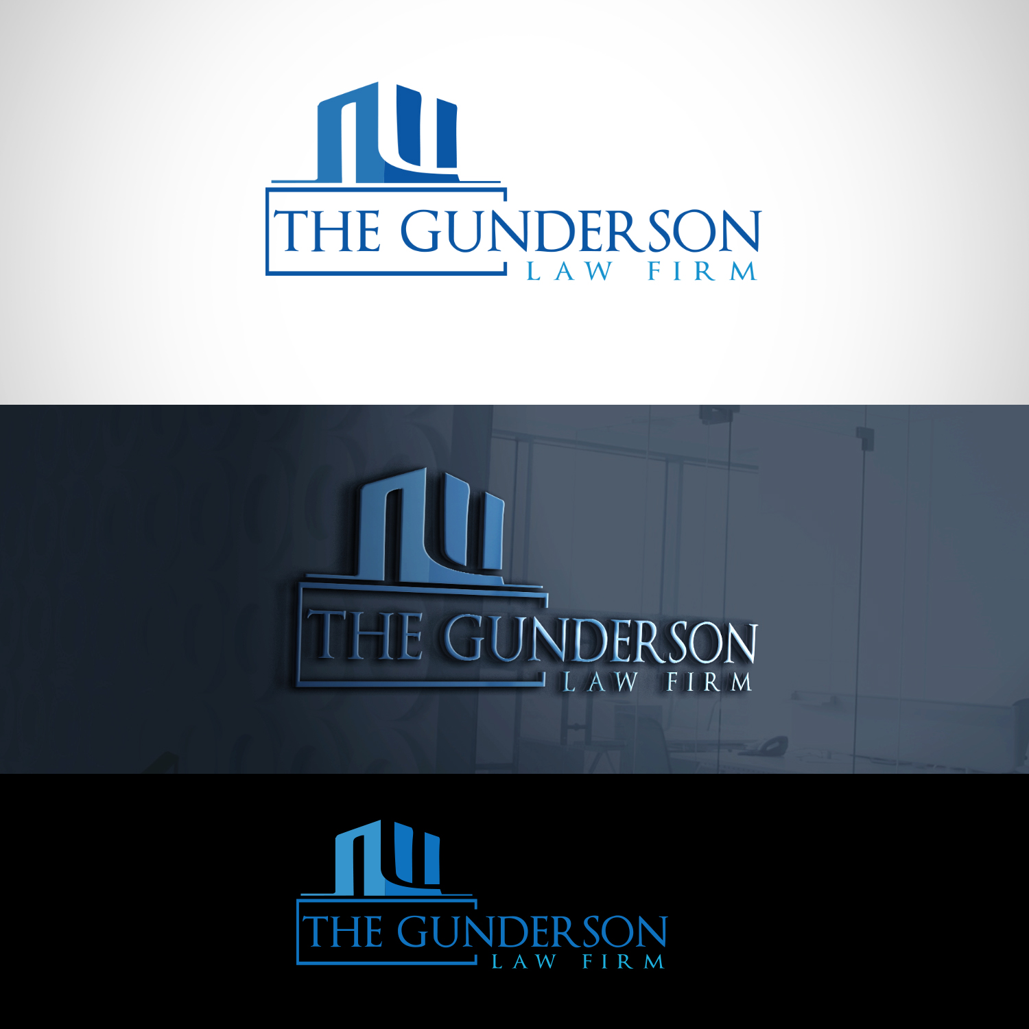 Logo Design by Moodboard 360 for The Gunderson Law Firm, P.C. | Design #11918826