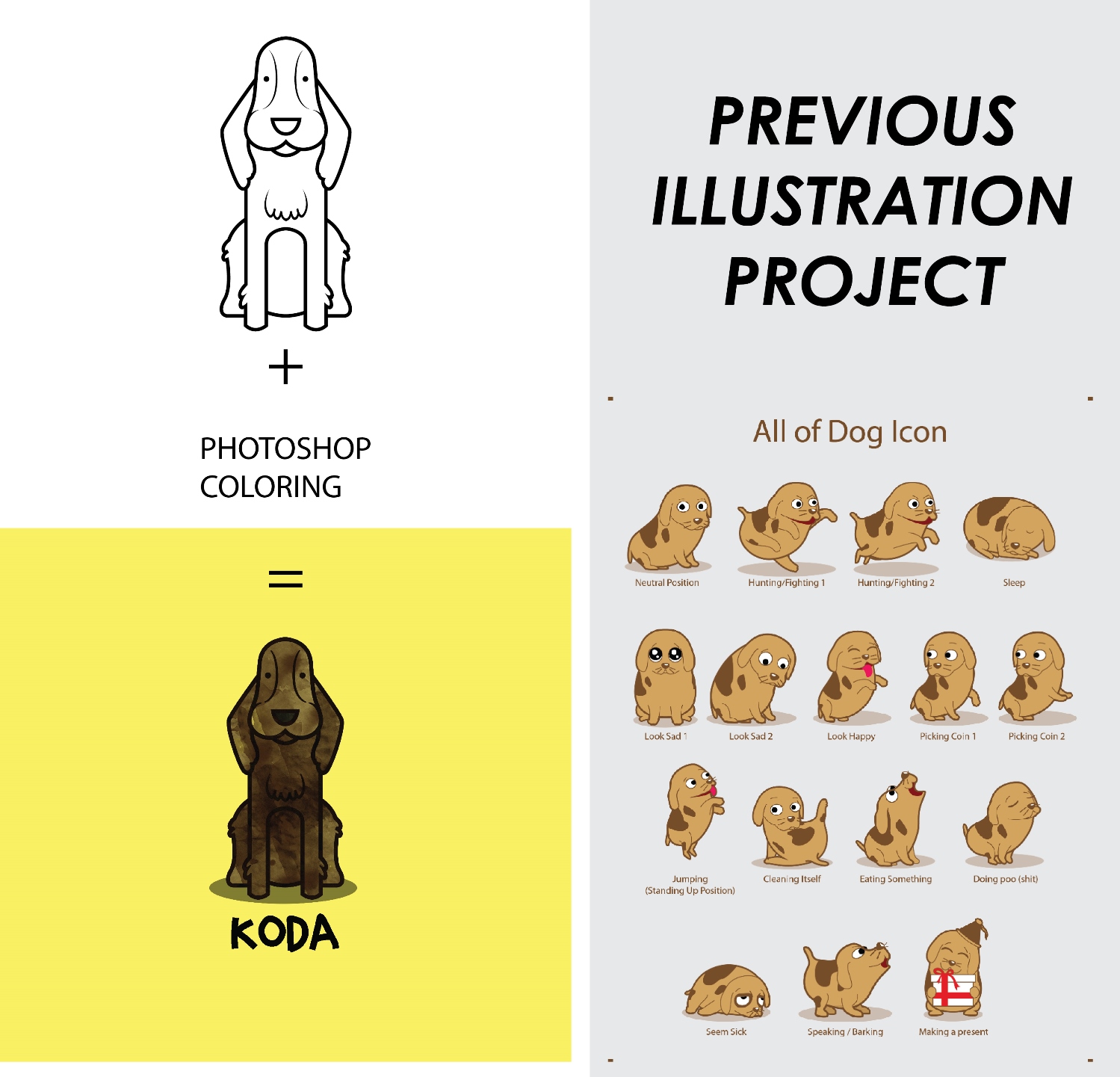 Illustration Design by widyaguna for Coding With Koda | Design #11928248