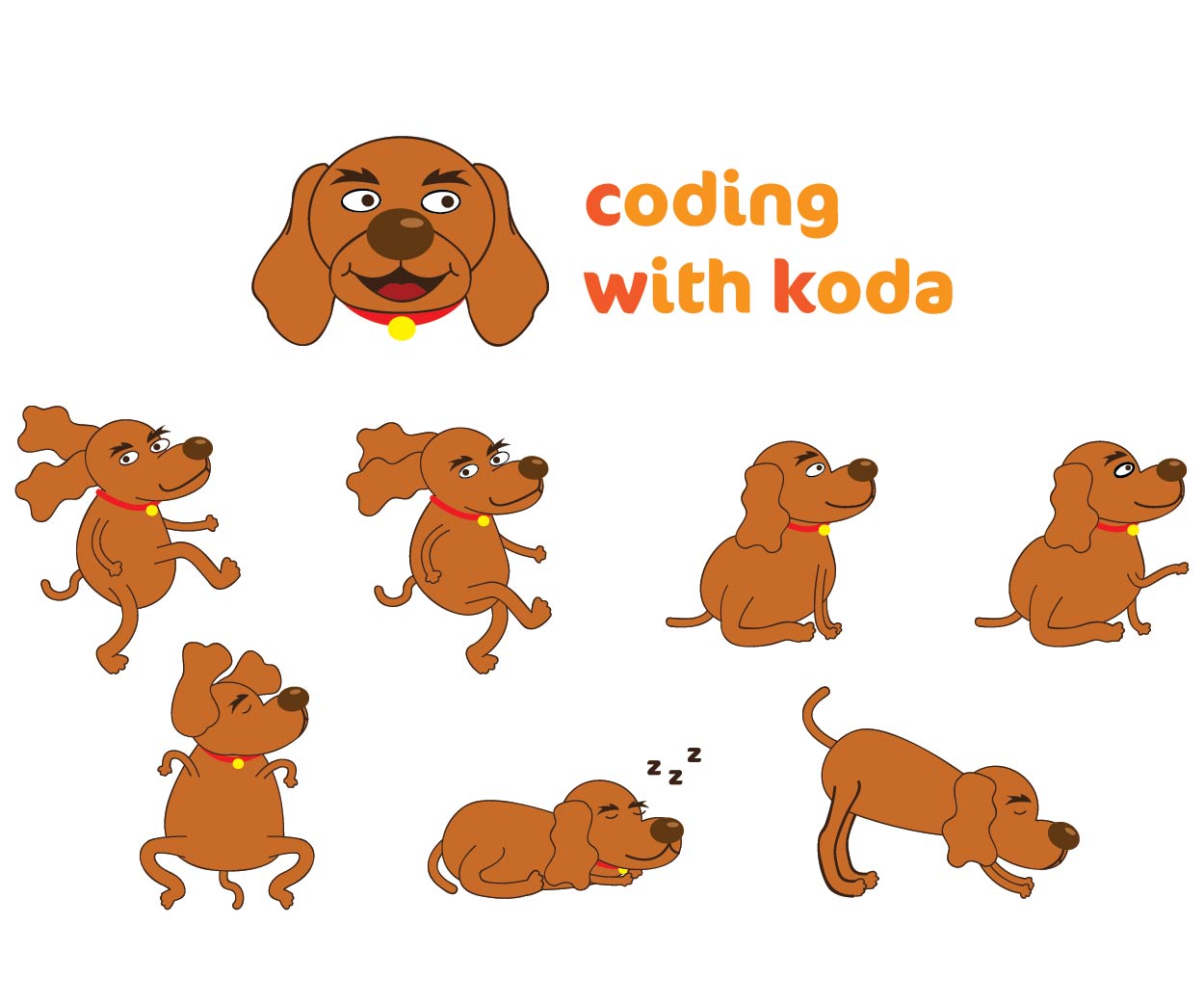 Design Illustration par Patts pour Coding With Koda | Design #11998421