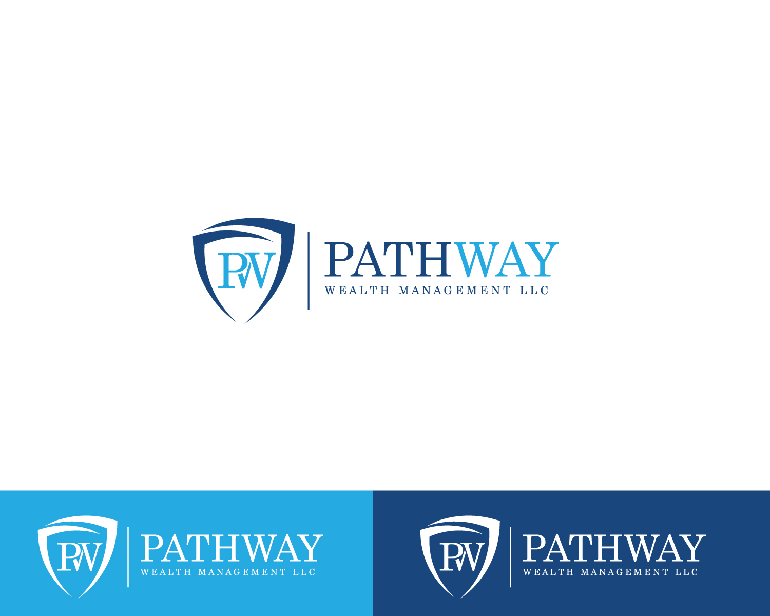 Logo Design by Atec for Pathway Wealth Management | Design #11914721