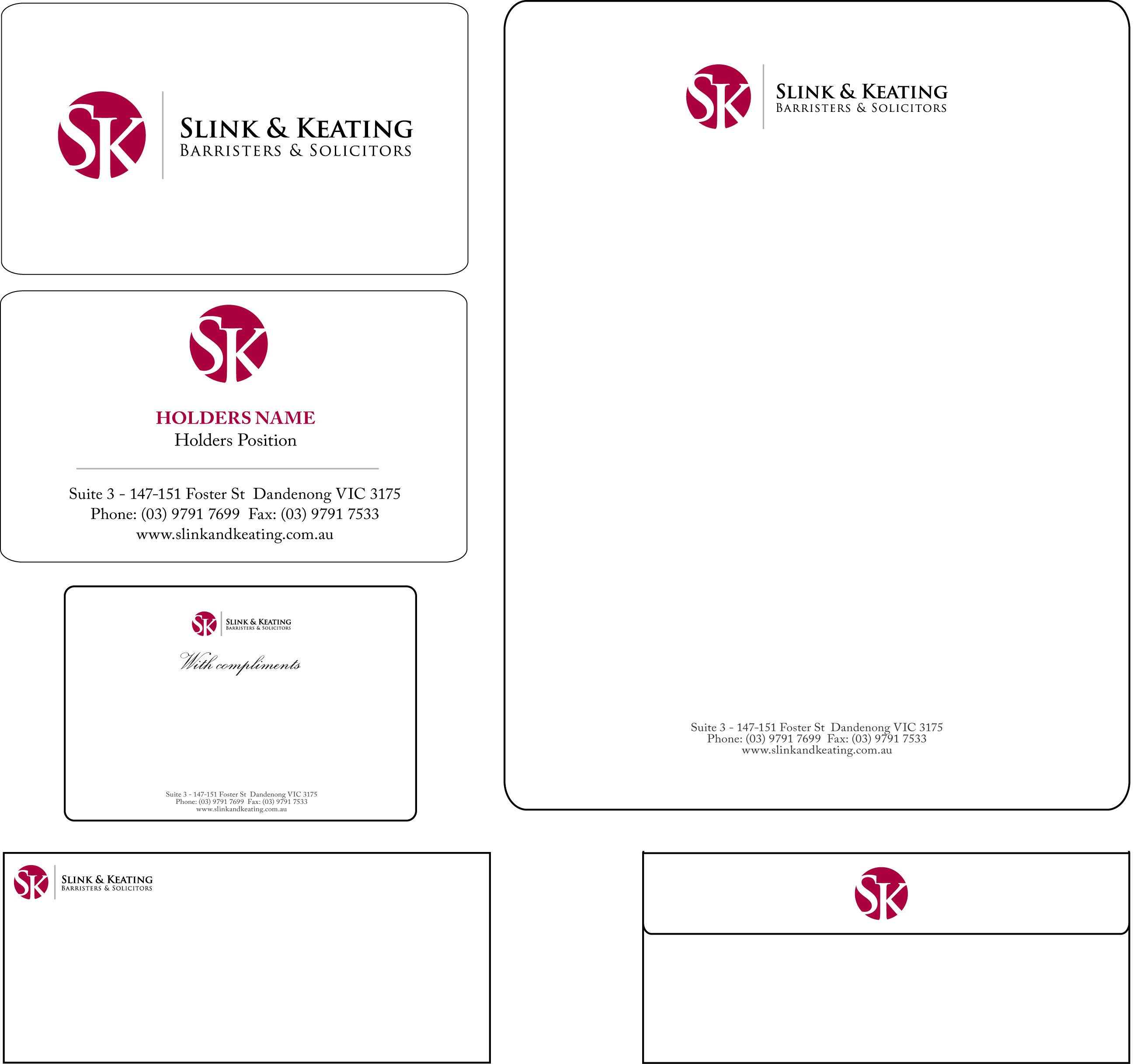 Stationery Design by Kateryna T for Kinetic Digital | Design #26437