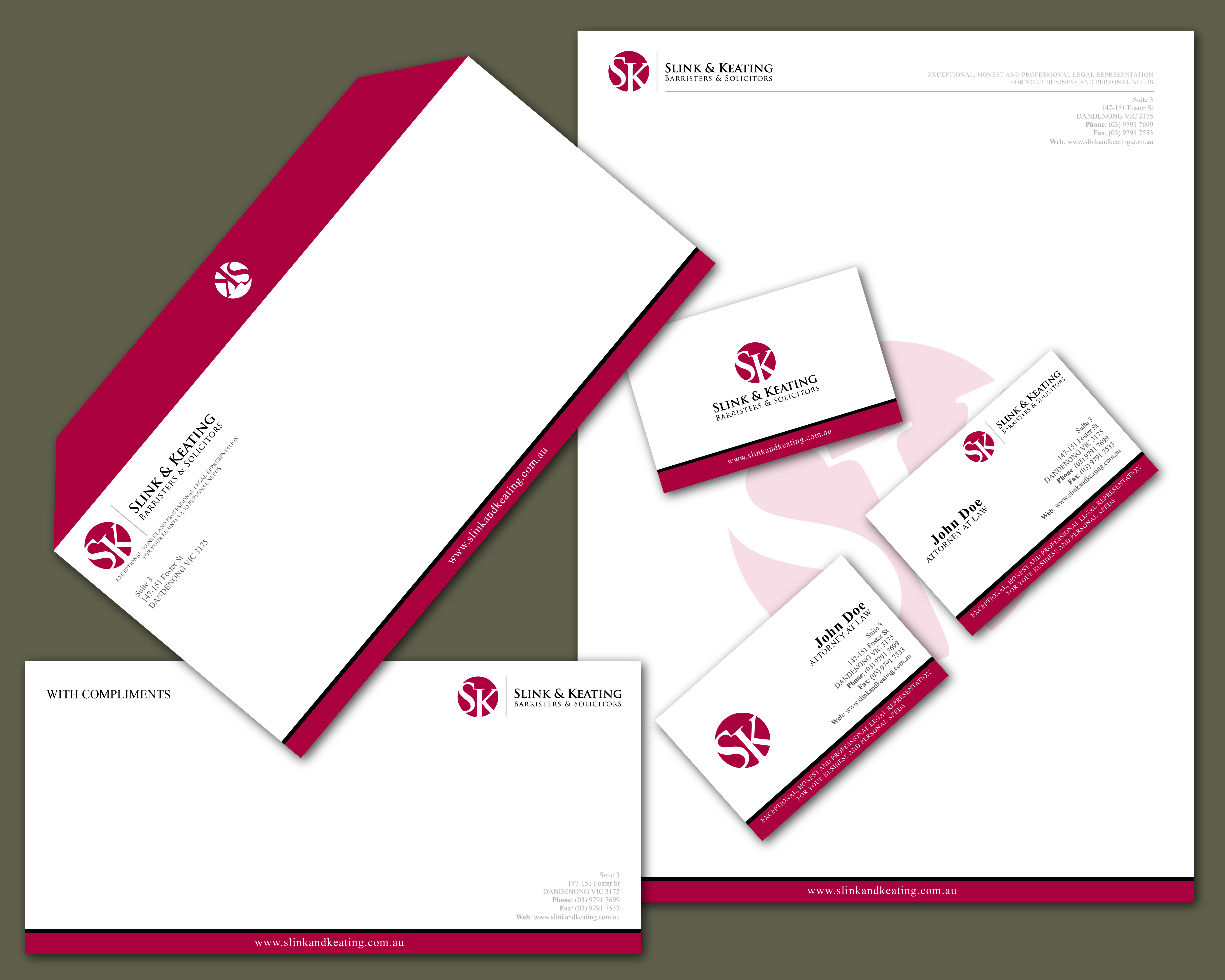 Stationery Design by Choaye for Kinetic Digital | Design: #26807