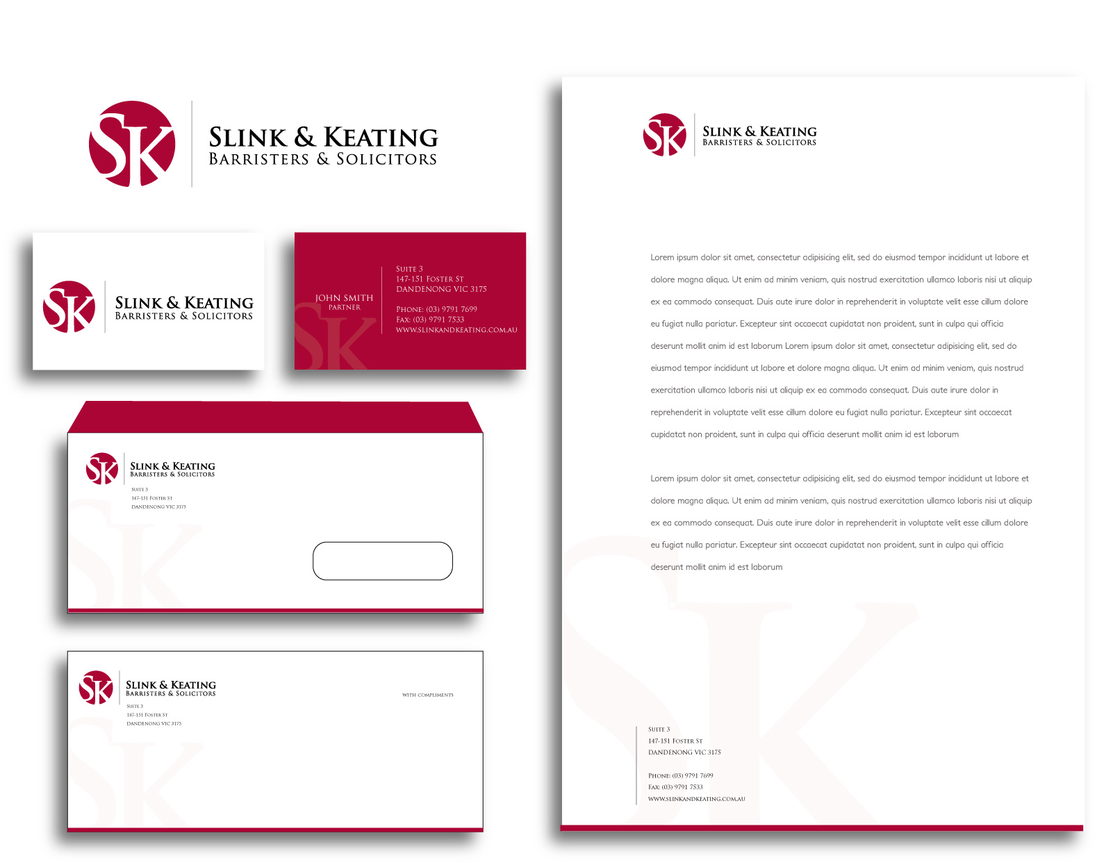 Stationery Design by WAkland for Kinetic Digital | Design #26249
