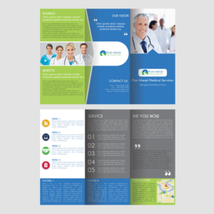 Design de Brochure par arismuntahar pour Plan Ahead Medical Services | Design #11968351