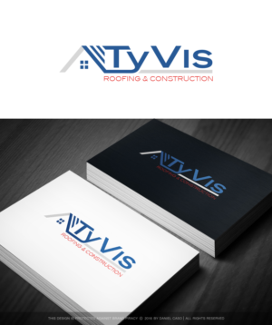 Logo-Design von Daniel Caso Design für Tyvis Roofing & Construction, Inc. | Design: #11982229