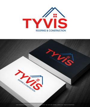 Logo-Design von Daniel Caso Design für Tyvis Roofing & Construction, Inc. | Design: #11982231