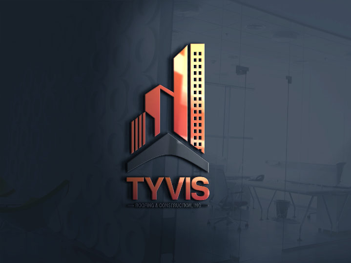 Logo Design by Mbembet for Tyvis Roofing & Construction, Inc. | Design #12032401