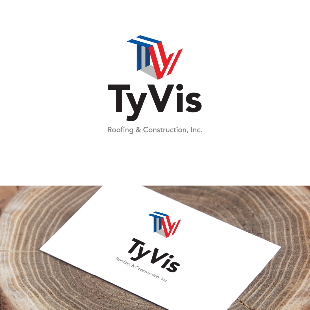 Logo Design by Chandramohan Radhakrishnan for Tyvis Roofing & Construction, Inc. | Design #11972503