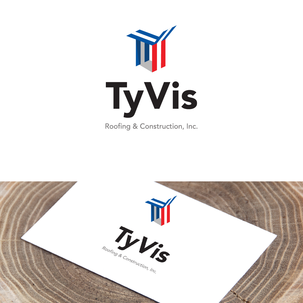 Logo Design by Chandramohan Radhakrishnan for Tyvis Roofing & Construction, Inc. | Design #11972507