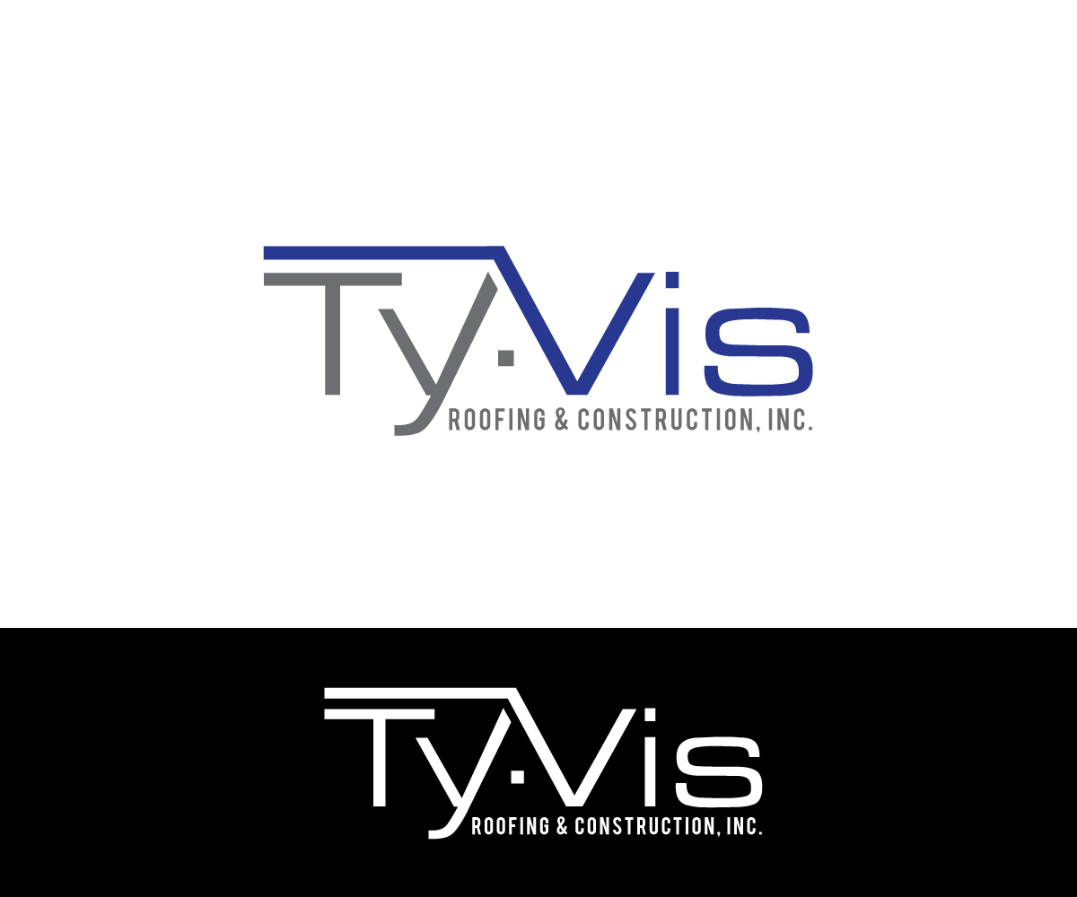 Logo Design by Omee63 for Tyvis Roofing & Construction, Inc. | Design #11924113