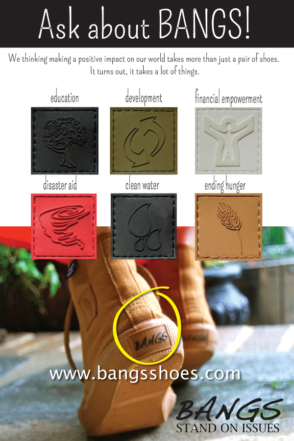 Signage Design by Soula Vetter for BANGS Shoes | Design #2374955
