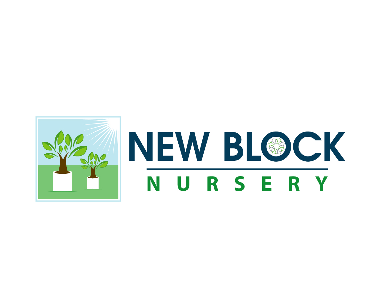 Bold, Modern, Nursery Logo Design for New Block Nursery by Jay Design ...