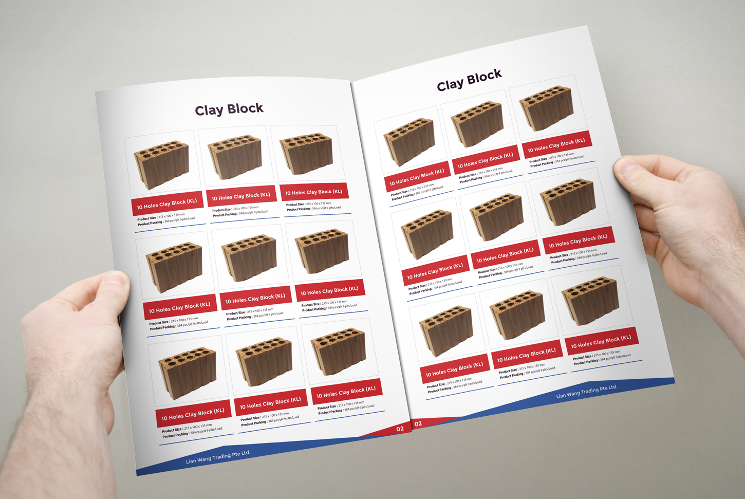 Catalogue Design by iTech Graphics for lian wang trading pte ltd | Design #11958175