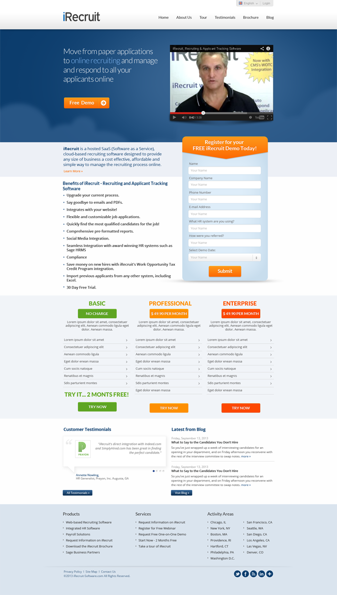 Web Design by Violeta Pironkova for this project | Design #2371536